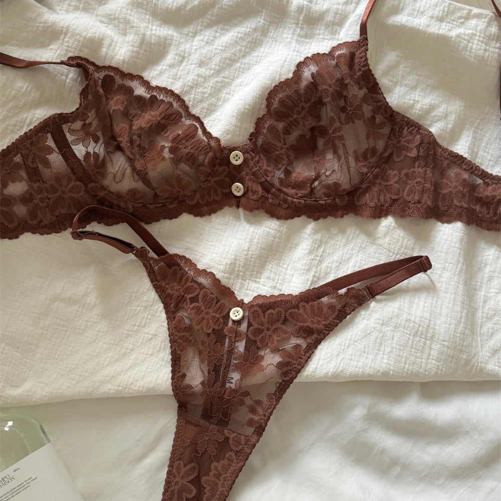 Lace Lingerie Set
