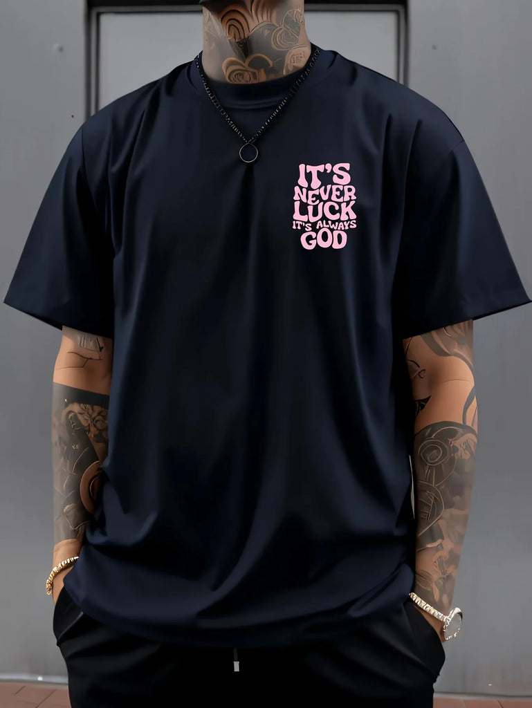 Men’s Good Luck Printed T‑Shirt