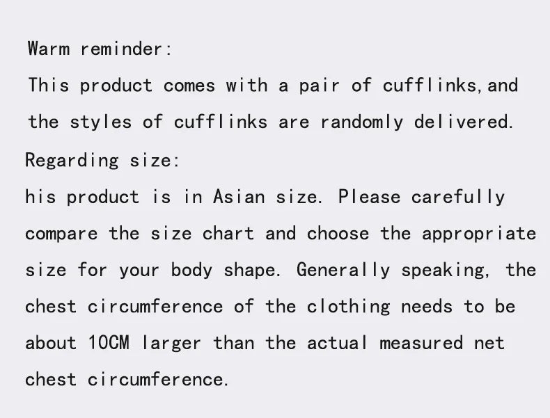 Men’s French Cufflink Slim‑Fit Business Shirt