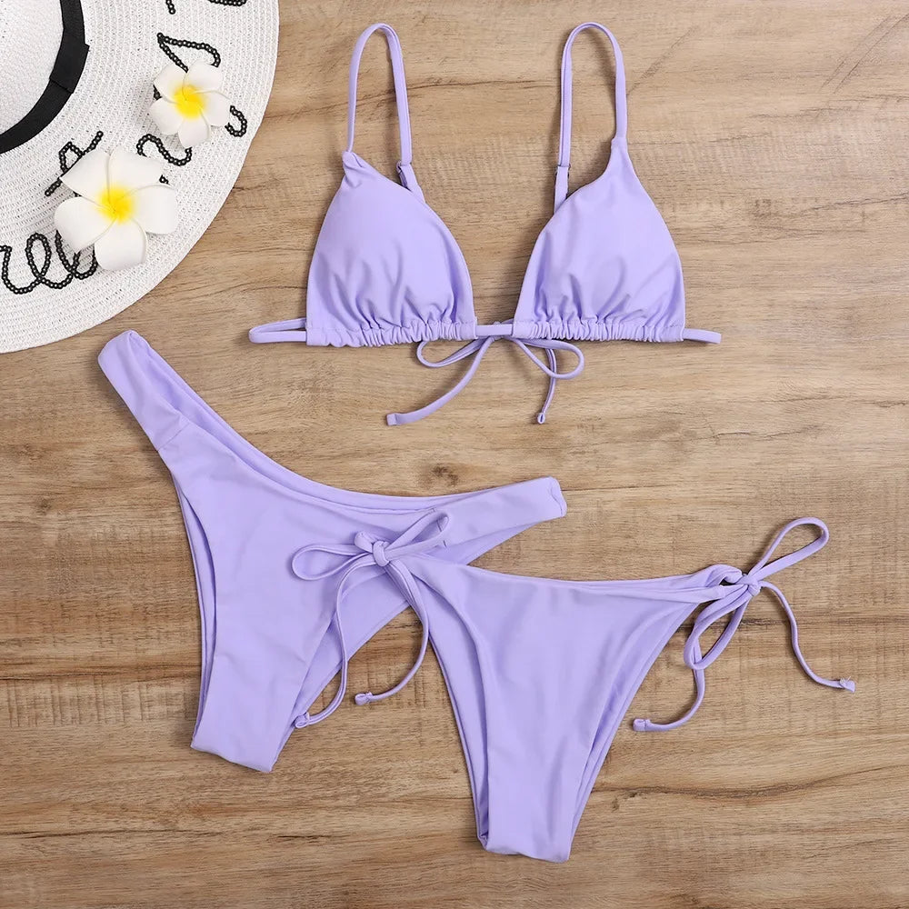 Sexy 3‑Piece Bikini Set