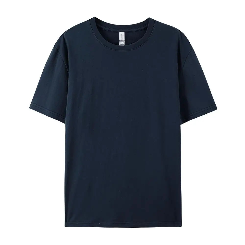 100% Cotton Solid Color T‑Shirts for Men & Women