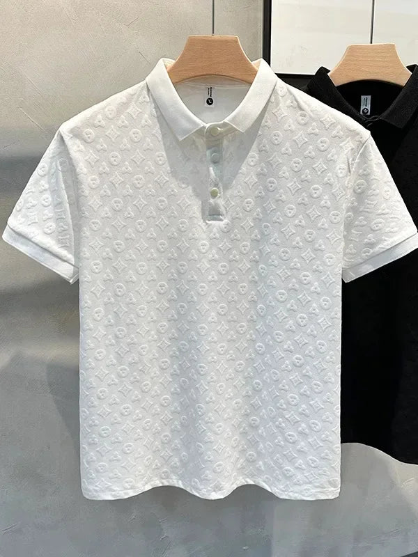 Hollow Polo Shirt