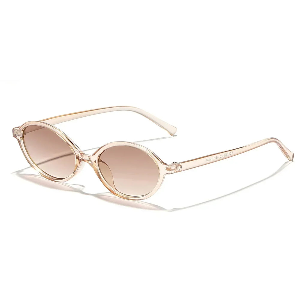 2024 Trend Oval Sunglasses — Unisex Elliptical Small‑Frame UV‑Protection Ultra‑Light Eyewear