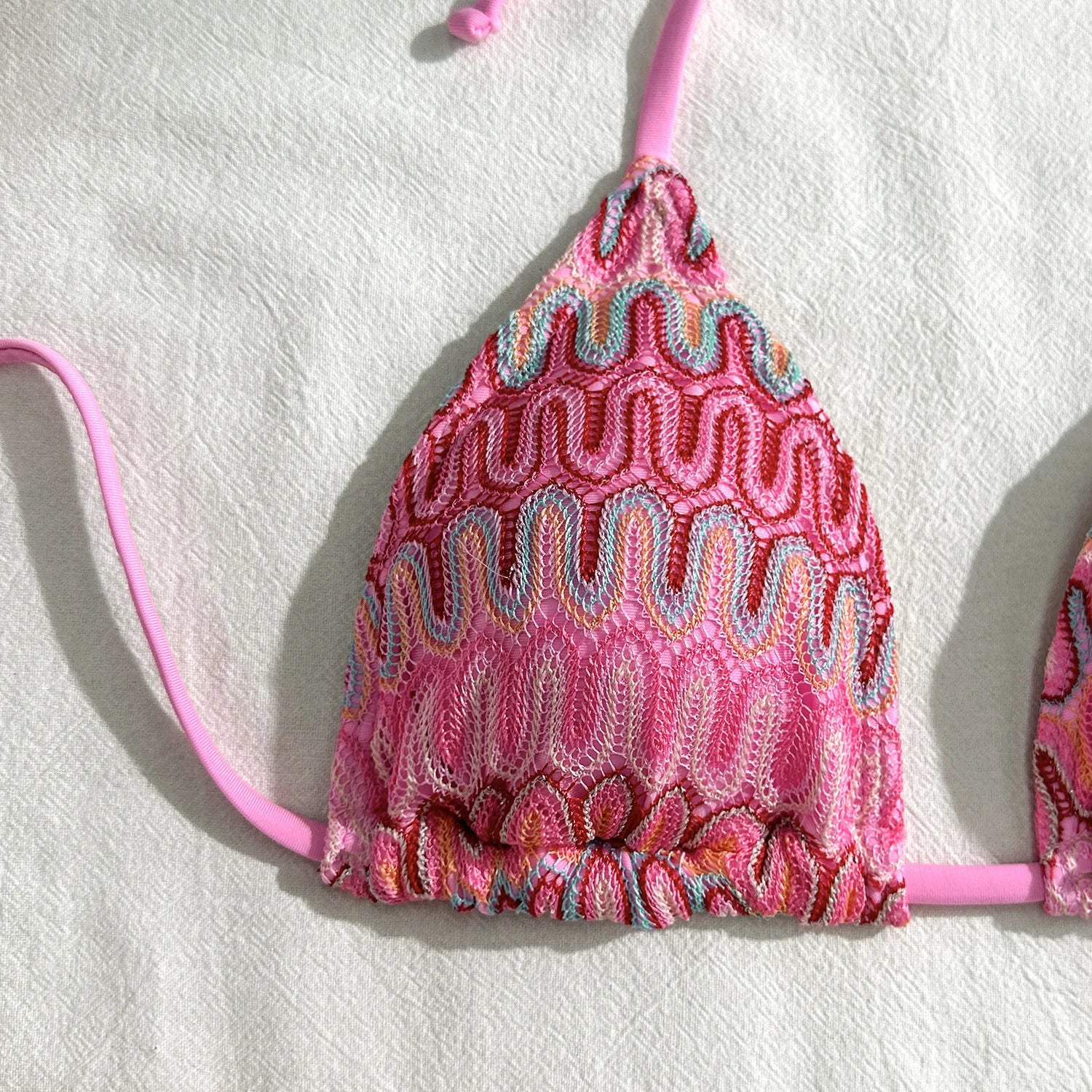 Three‑Piece Brazilian Bikini Set