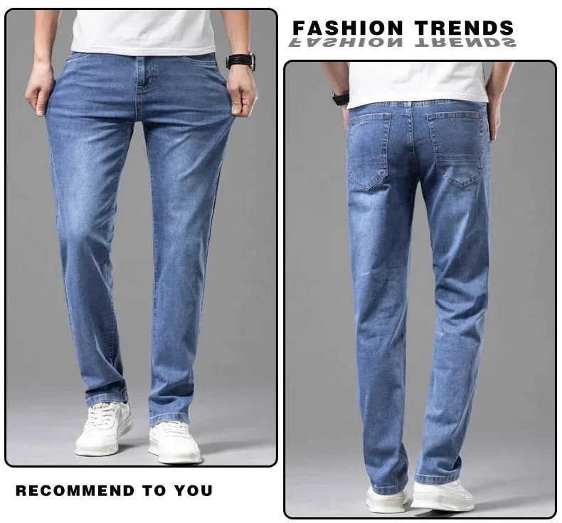 Summer Stretch Gray Jeans