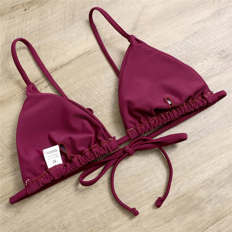 Sexy 3‑Piece Bikini Set