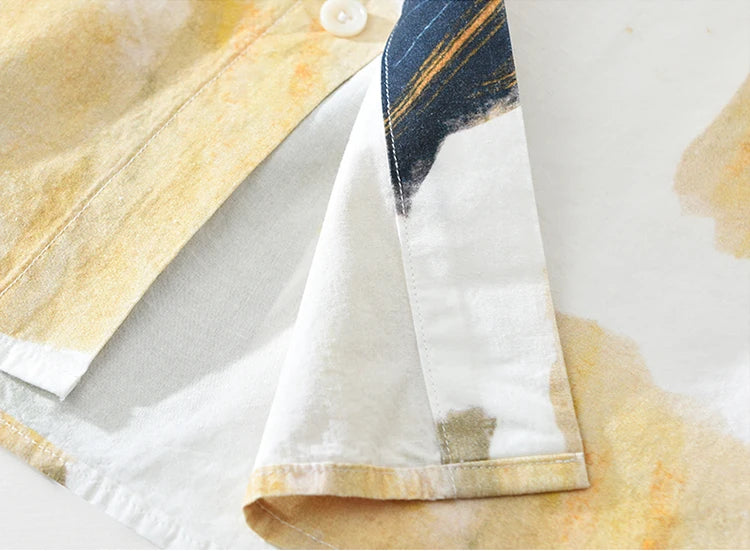 Tie‑Dye Casual Shirt