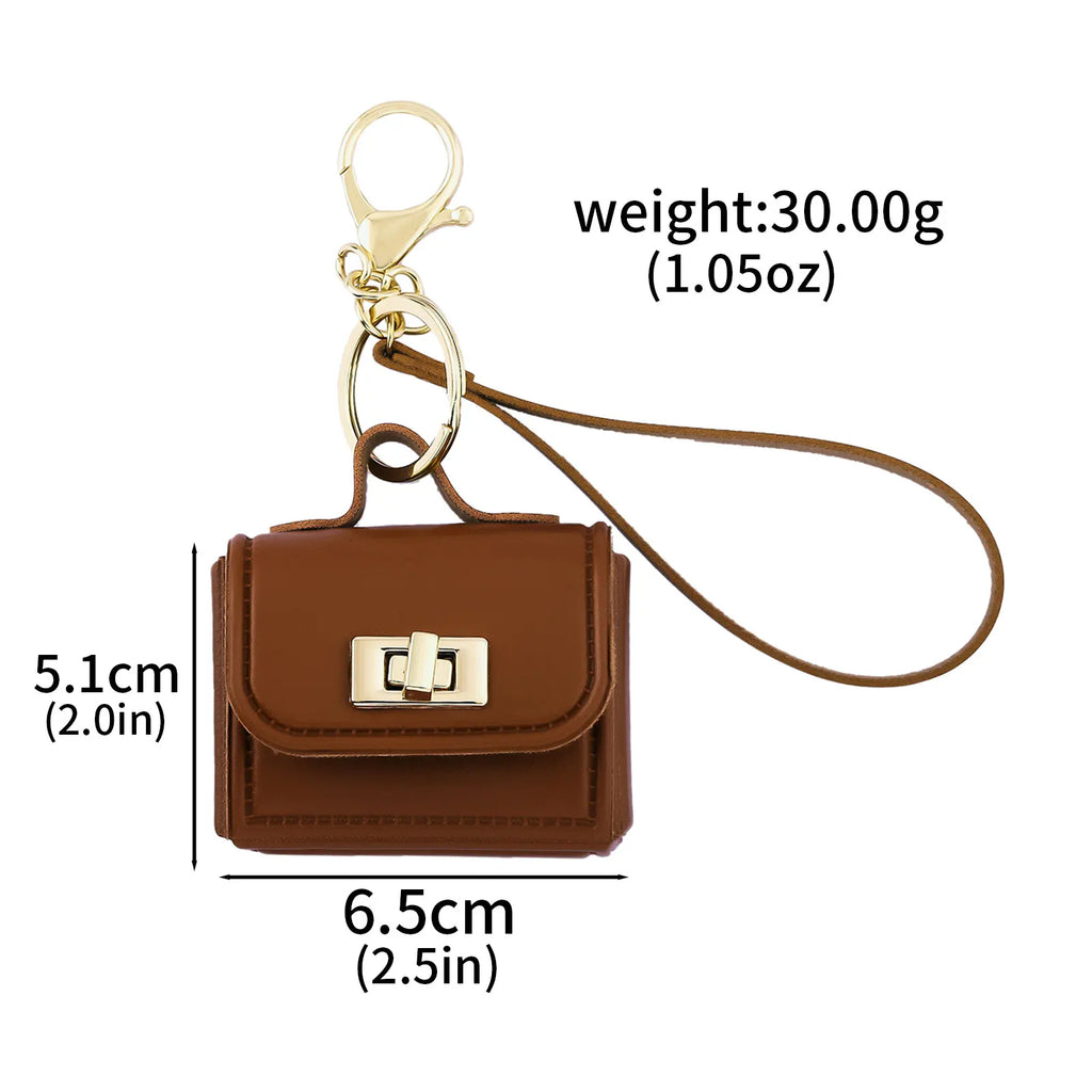 Korea Cute Mini Bags Bag Charms Colorful Pendant Kawaii Keychain for Women Simple Casual Bag Accessories Gift брелок для ключей