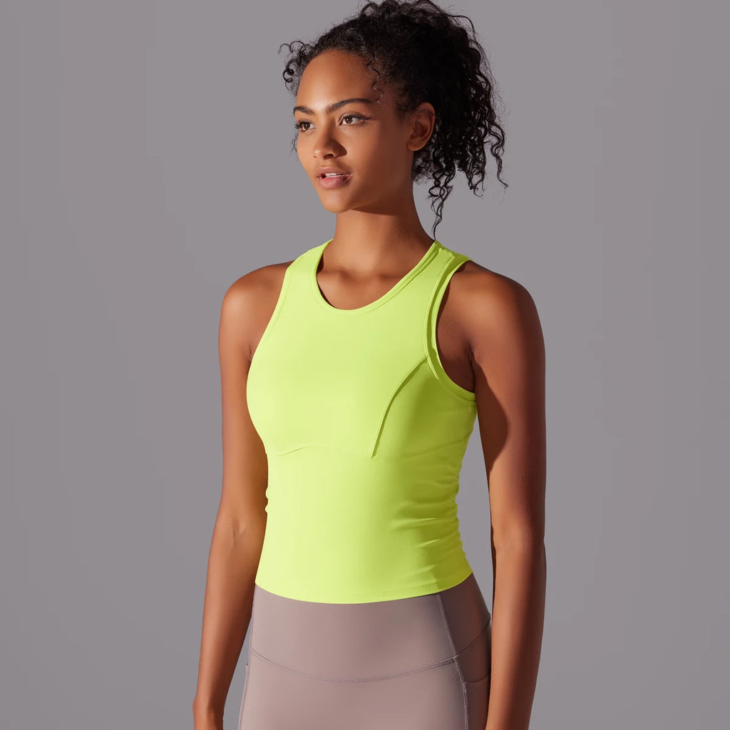 Sport Bra Women Yoga Vest Sports Underwear Women Shockproof Sagging Resistant Yoga Vest Fitness Bra Integrated Professional Runn