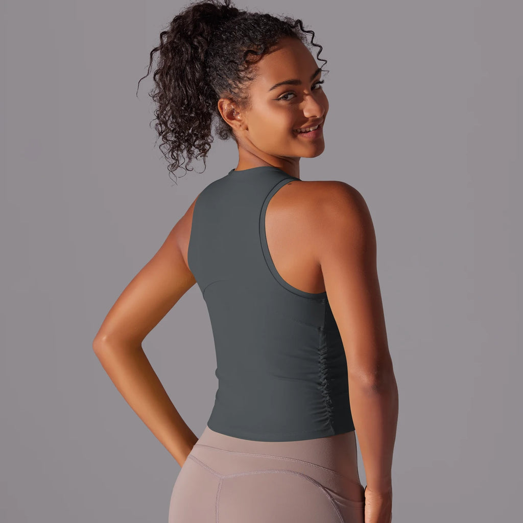 Sport Bra Women Yoga Vest Sports Underwear Women Shockproof Sagging Resistant Yoga Vest Fitness Bra Integrated Professional Runn