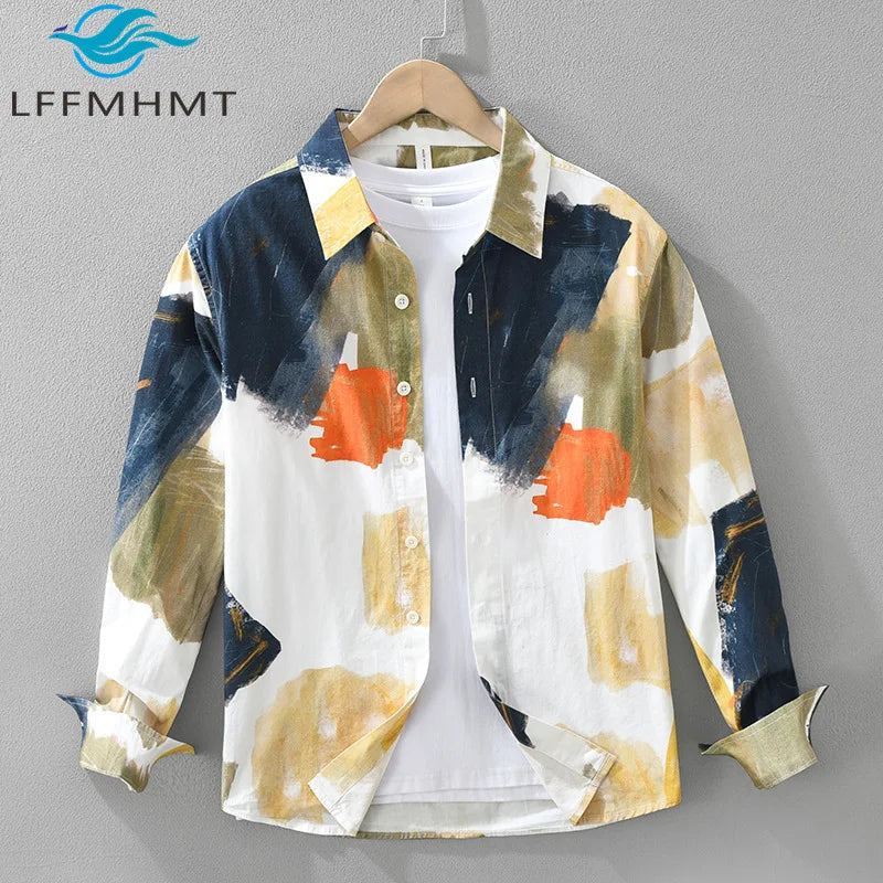 Tie‑Dye Casual Shirt