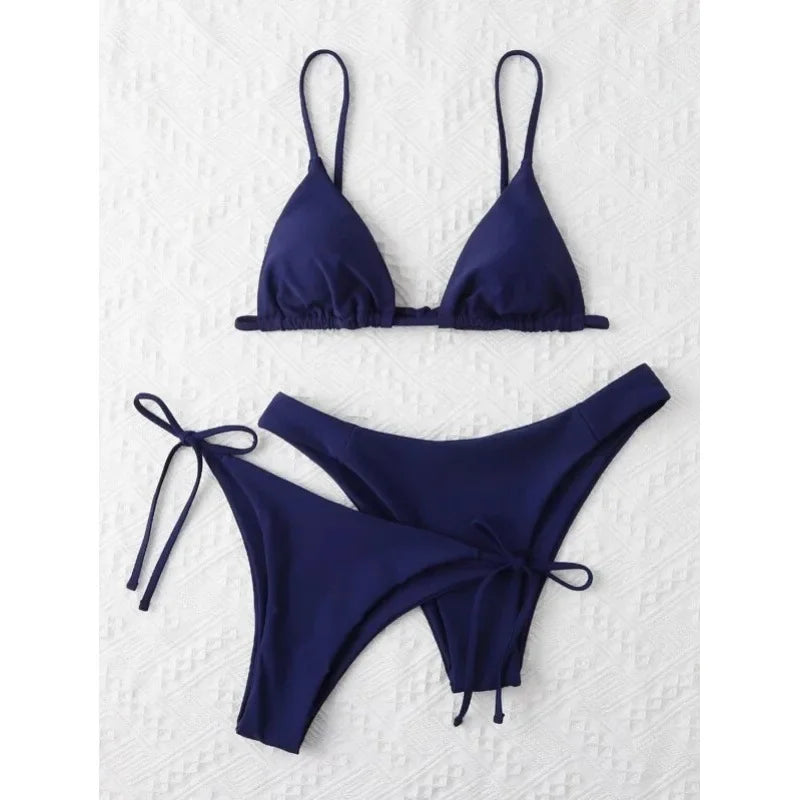 Sexy 3‑Piece Bikini Set