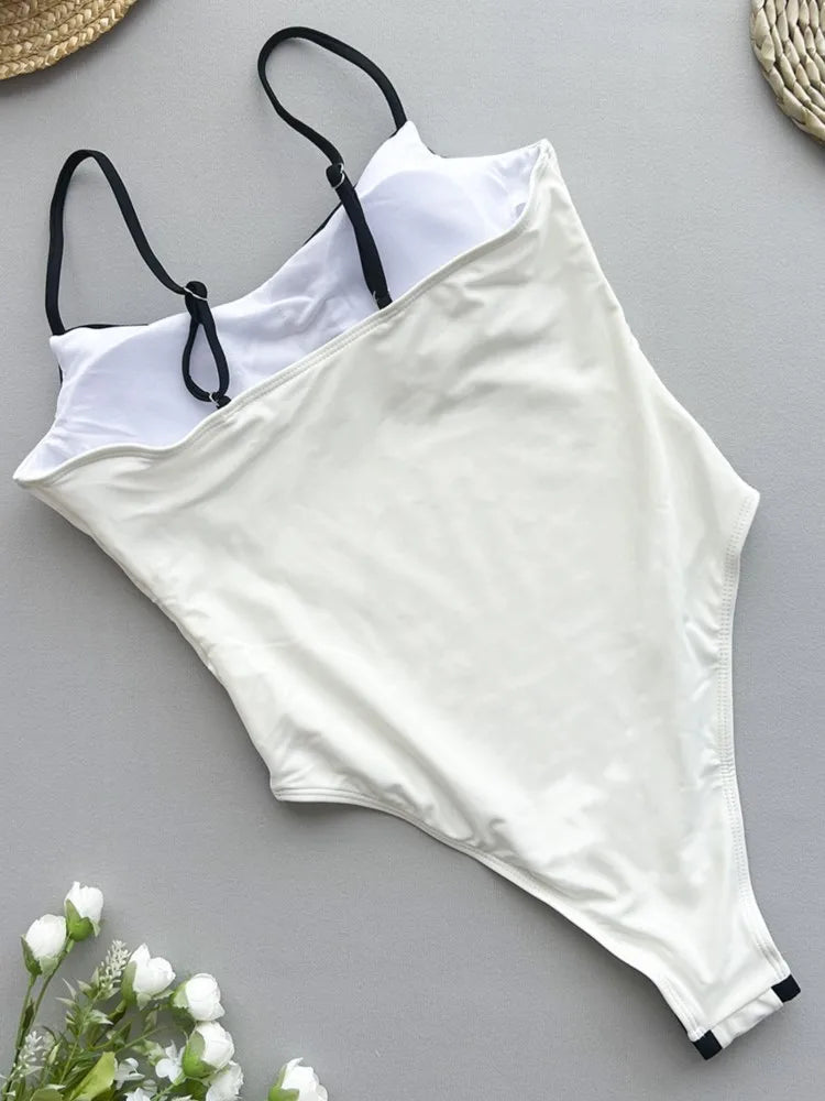 2024 New High Waist Sexy Swimsuit Women Summer Bathing Suit Bikini Set Swimwear Women Beach Swimming Suit For Female