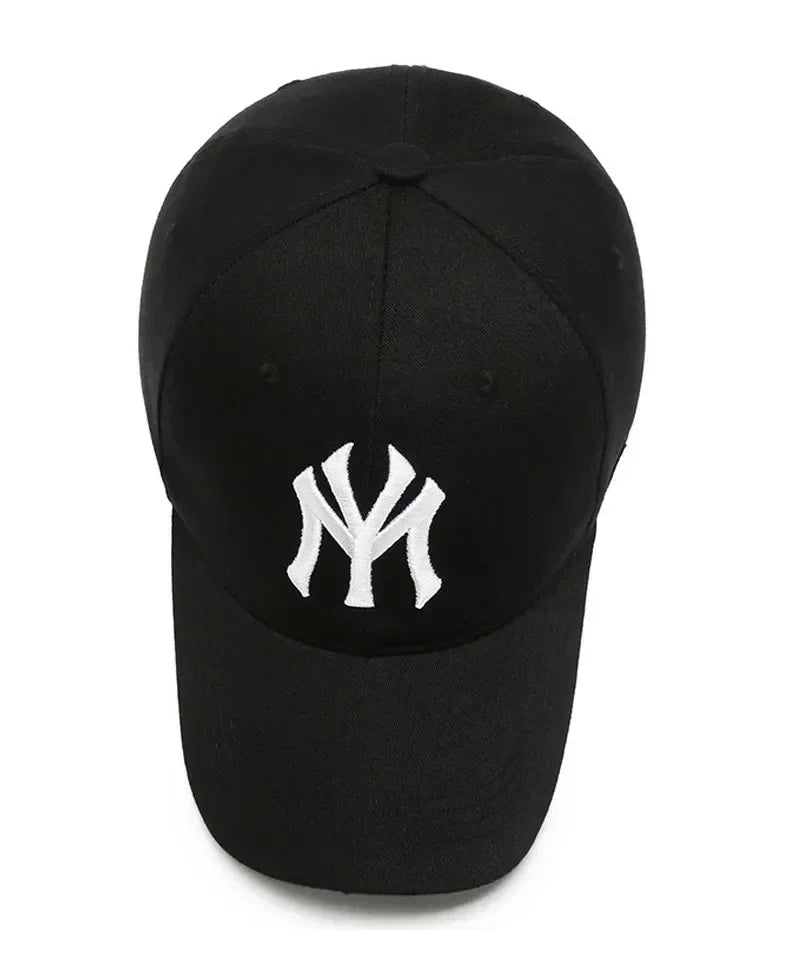 Trendy Embroidered Letter Baseball Cap Korean Fashion Summer Sun Hat Adjustable for Women Men Outdoor Casual Wear