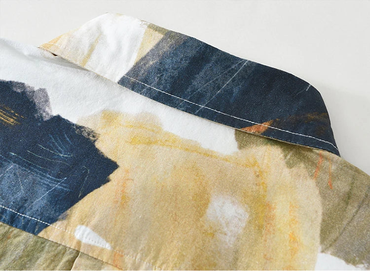 Tie‑Dye Casual Shirt