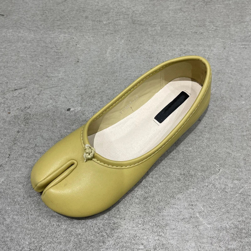 SUOJIALUN Autumn Ballerina Flats