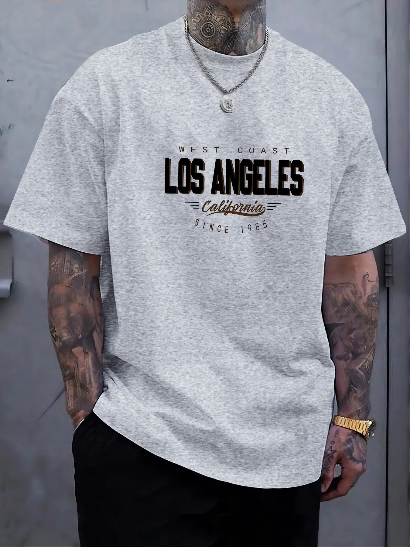 Los Angeles Letter T‑Shirt