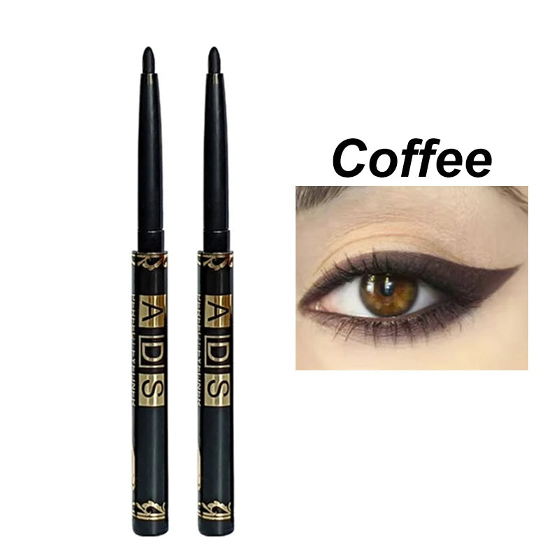 Waterproof Black Eyeliner Pencil Set – Long‑Lasting Matte Gel Liners for Bold, Smudge‑Proof Eye Makeup