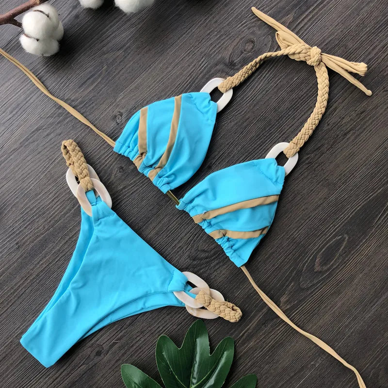 Beach Holiday Two‑Piece Swimwear