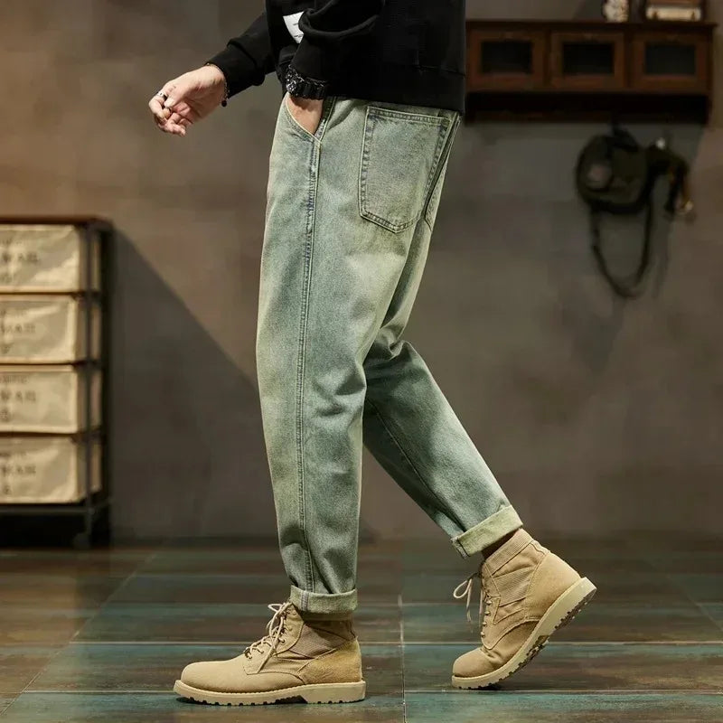 Loose Harem Denim Pants