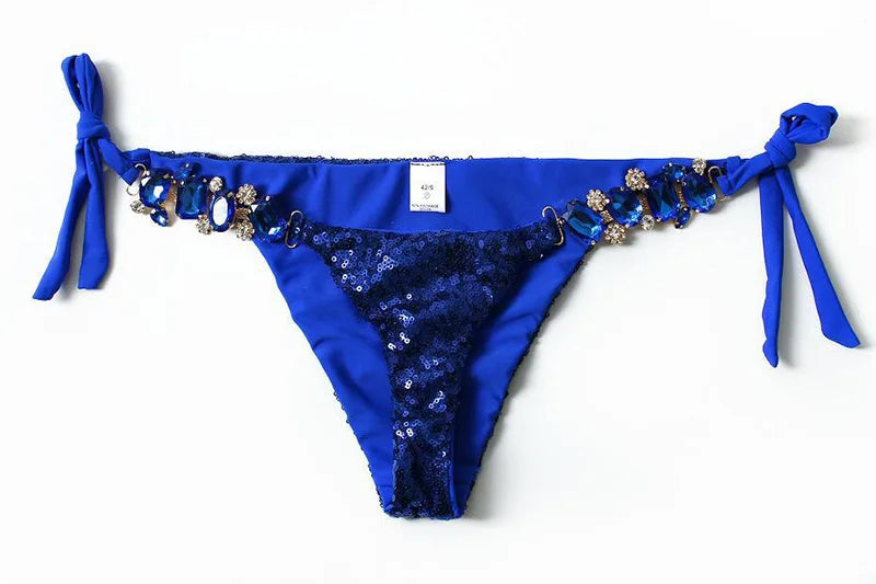 Shiny Sequins Rhinestone Diamond Bikini