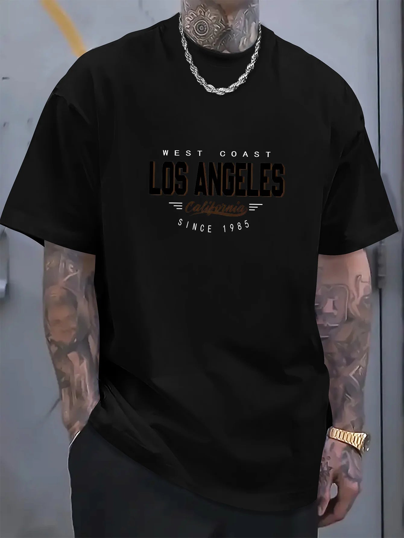 Los Angeles Letter T‑Shirt
