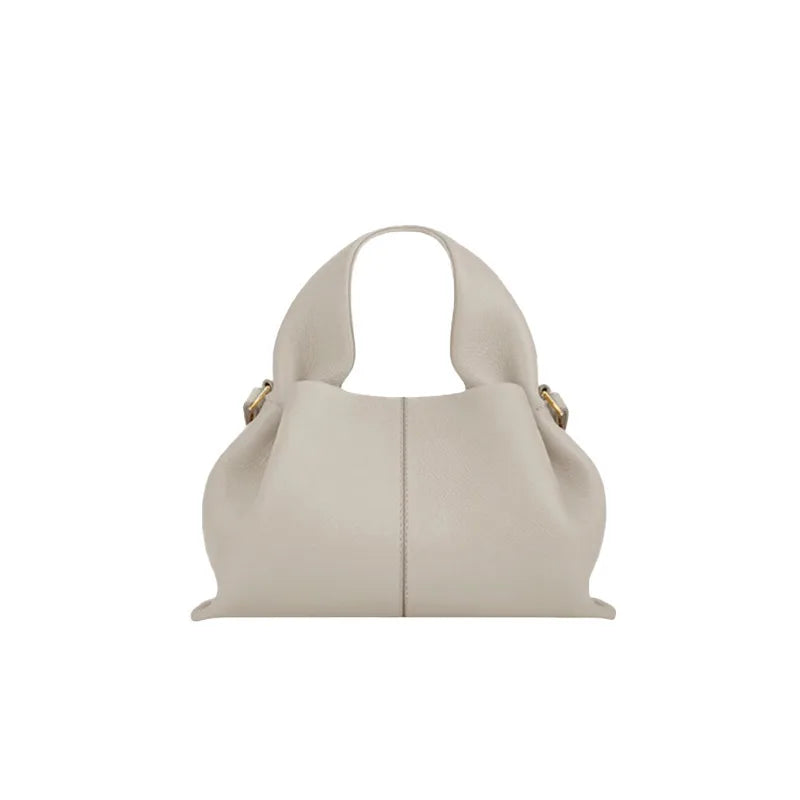 Fashion Women Dumpling Bags Luxury Leather Versatile Solid Color Female Shopping Crossbody Bag 2025 New Design