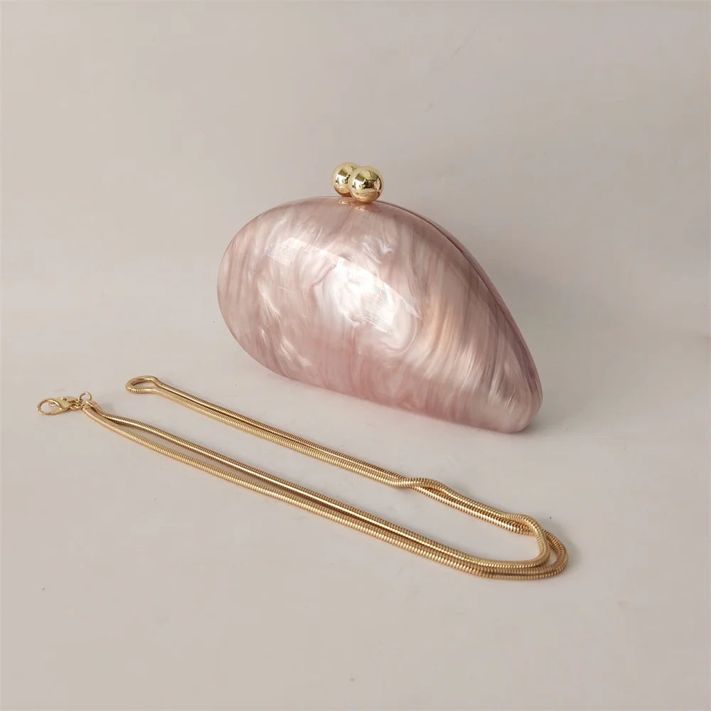 Lady Marble  Mini Blue/Light Pink Acrylic Box Evening Bags Wedding Clutches Bags Wedding Party Diamond Clutch Purse And Handbags