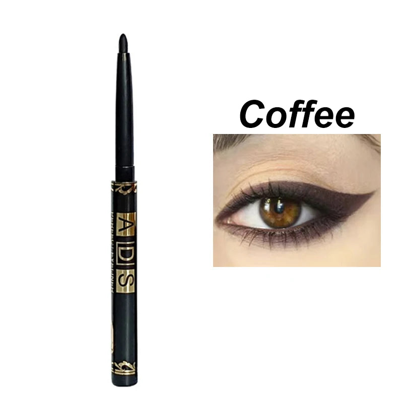 Waterproof Black Eyeliner Pencil Set – Long‑Lasting Matte Gel Liners for Bold, Smudge‑Proof Eye Makeup