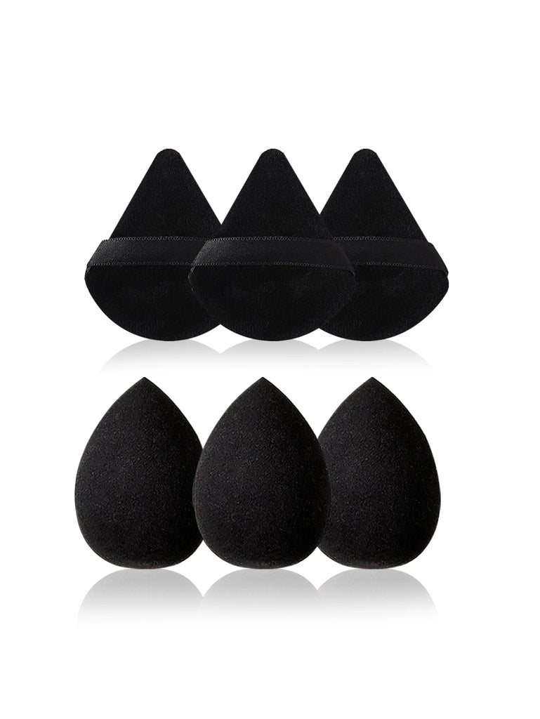 Fashion Makeup Brush Set (3–21pcs) – Soft Hair Cosmetic Brushes with Holder, Beauty Egg & Powder Puff