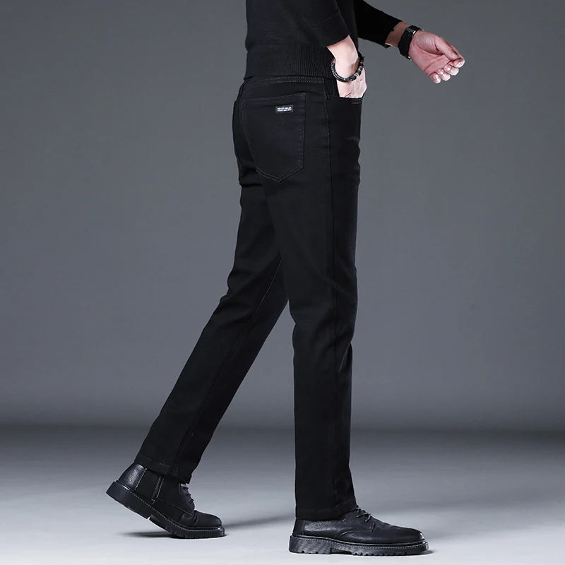 Stretch Regular‑Fit Jeans