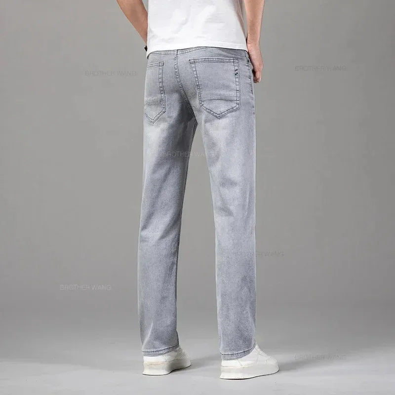Summer Stretch Gray Jeans