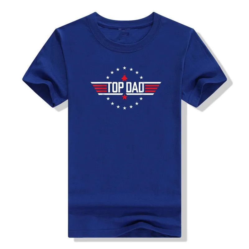 Top Dad Father’s Day T‑Shirt – Custom Men’s Graphic Tee for Christmas & Birthday Gifts