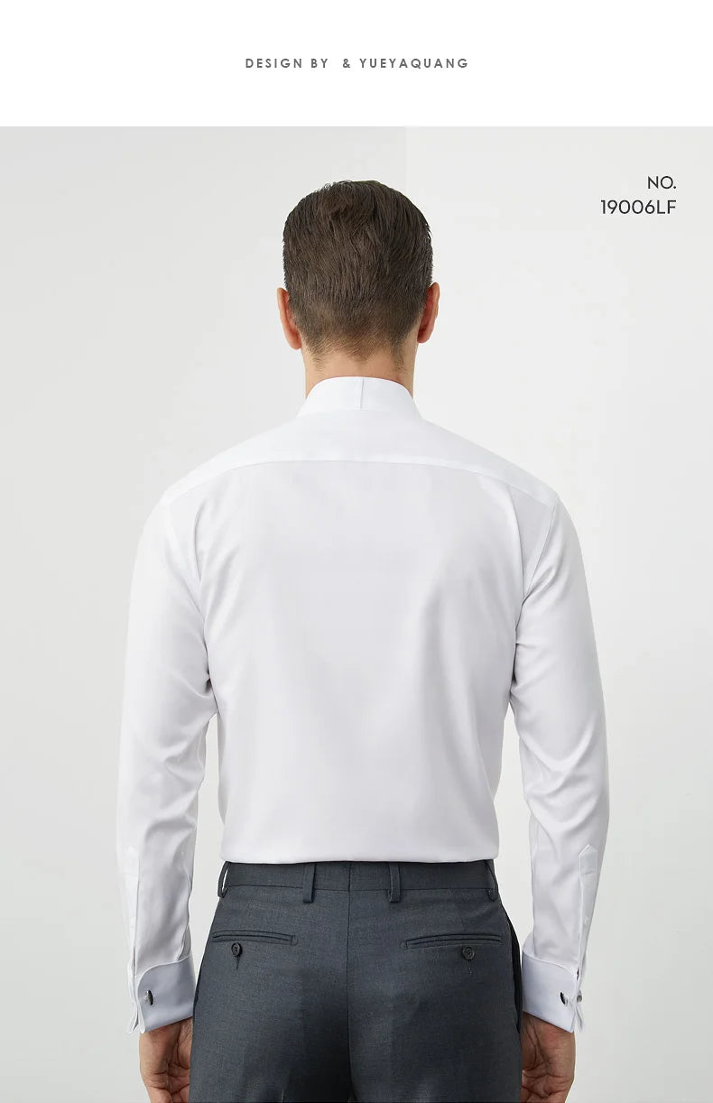 Slim‑Fit French Cuff Shirt