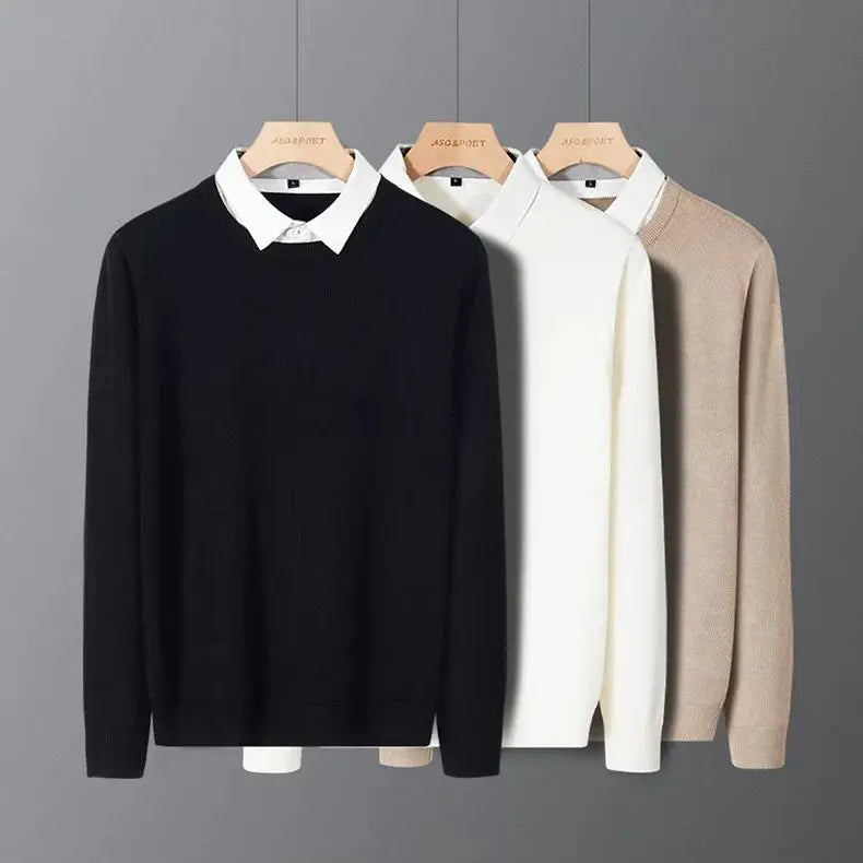 Autumn Winter Round‑Neck Sweater