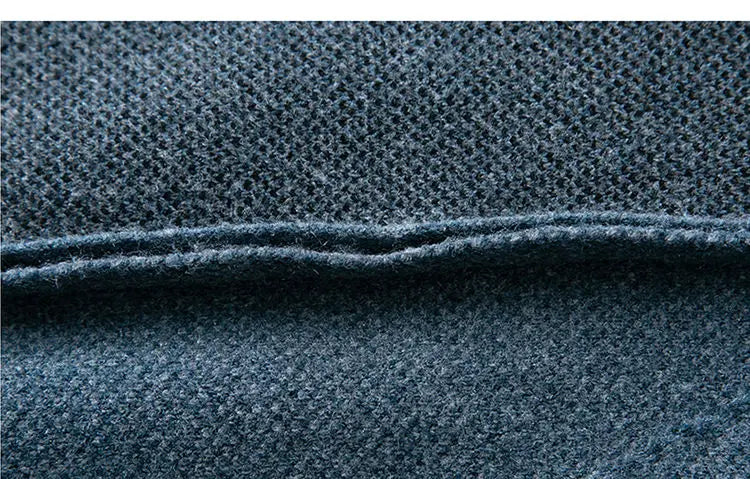 Men’s Autumn Winter Half‑Turtleneck Sweater