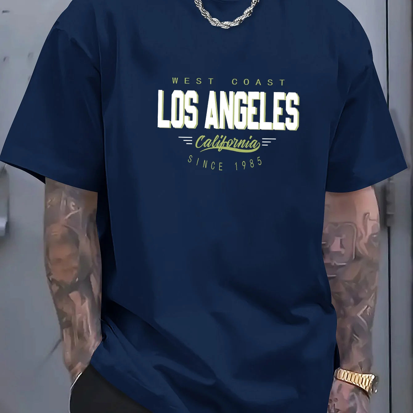Los Angeles Letter T‑Shirt