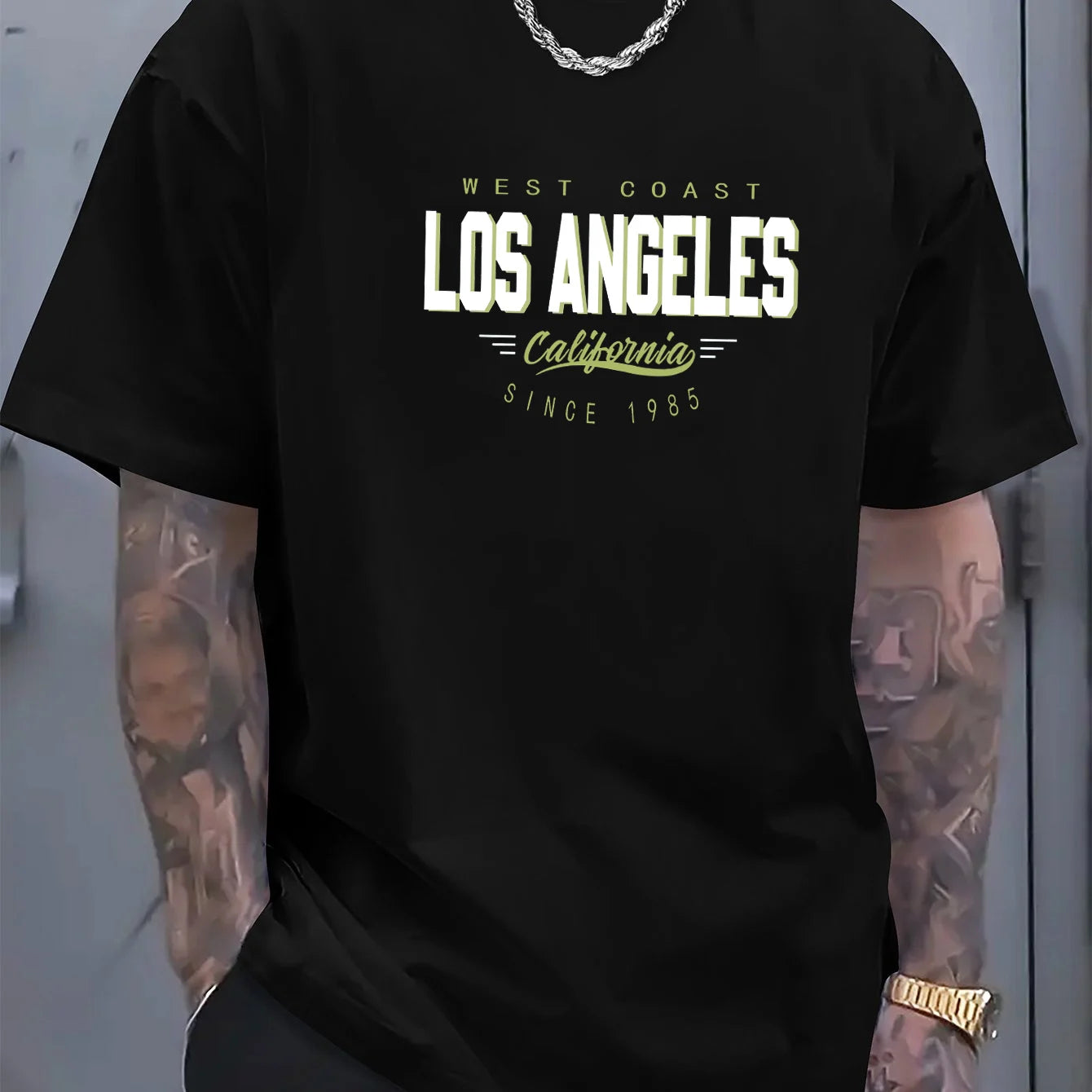 Los Angeles Letter T‑Shirt