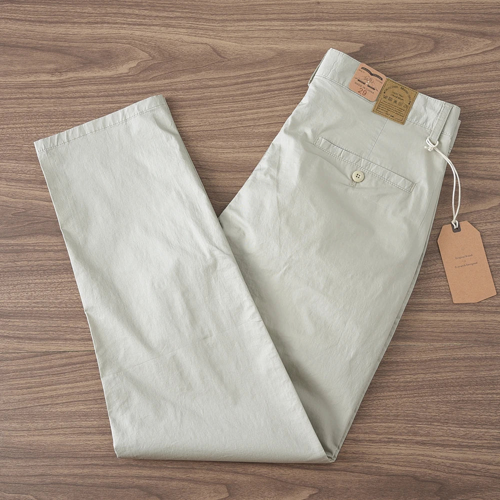 Retro Slim Chino Pants