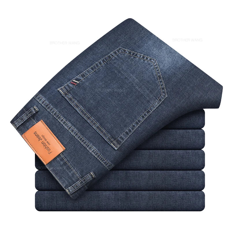 Summer Thin Straight Jeans