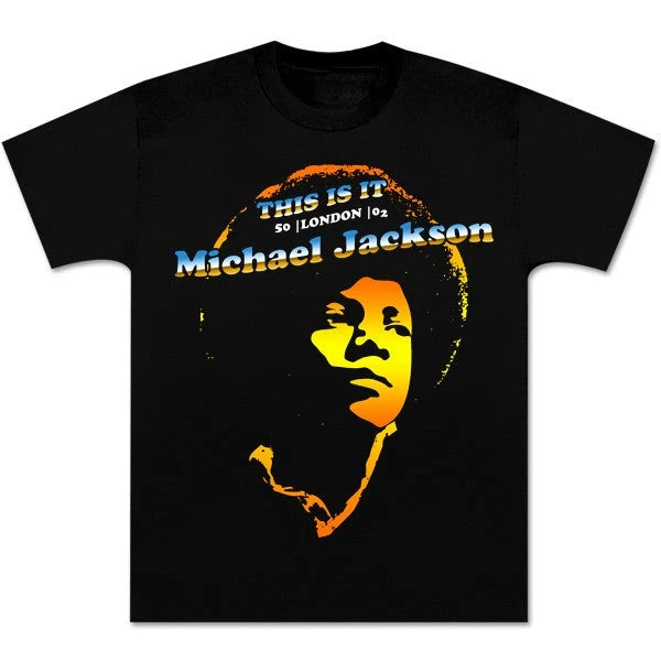 Michael Jackson This Is It Scream T-Shirt Cotton Graphic Tee Men Women Summer Streetwear