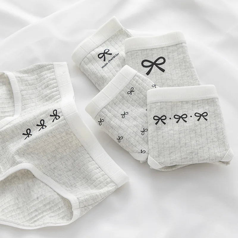 SP&CITY Women’s Korean Bow Cotton Panties