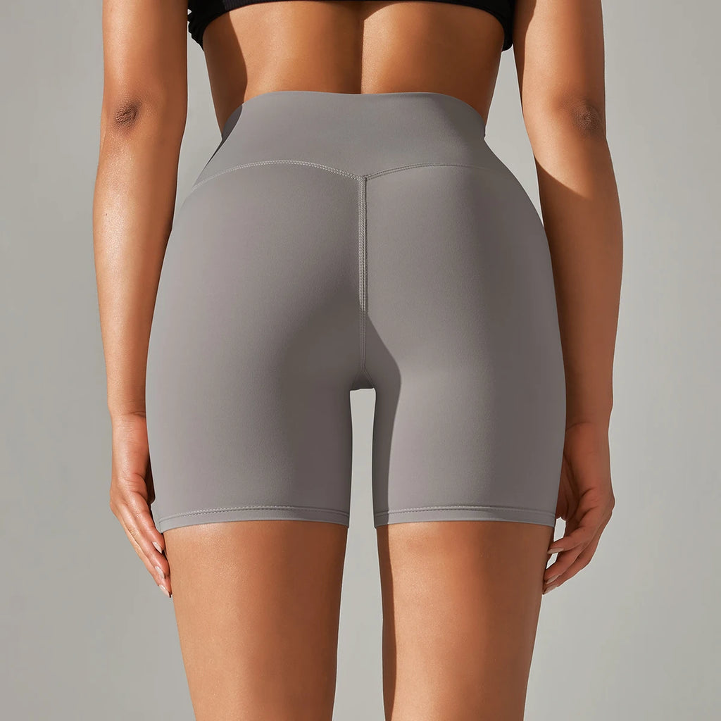 Seamless High Waist Yoga Shorts for Women