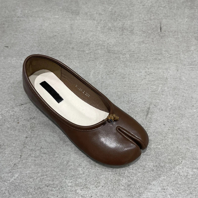 SUOJIALUN Autumn Ballerina Flats