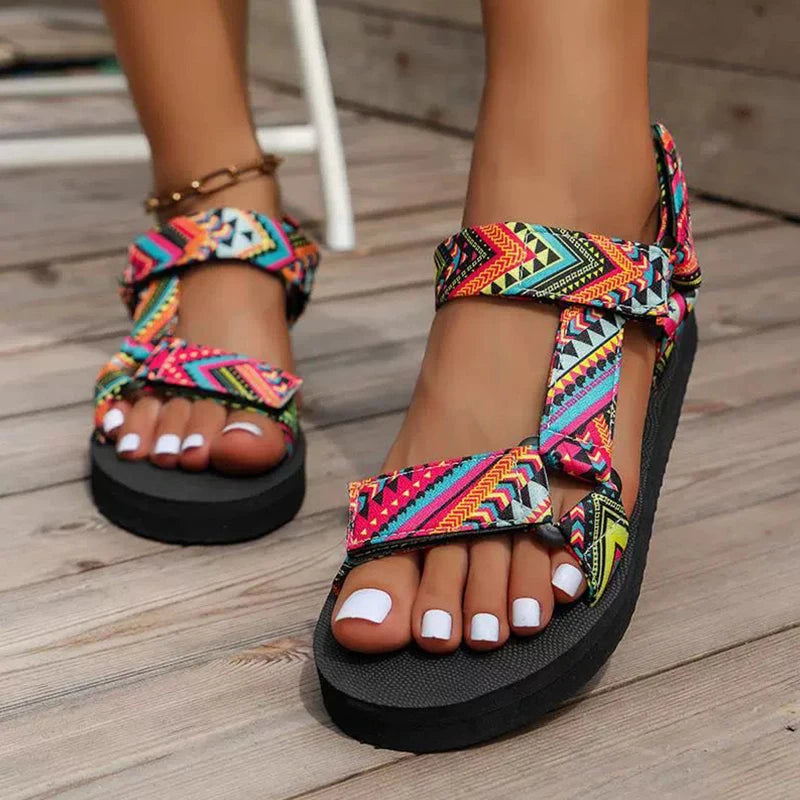 Summer Flat Hemp Rope Sandals Women — All‑Match Beach Slip‑On Casual Slippers Large Size