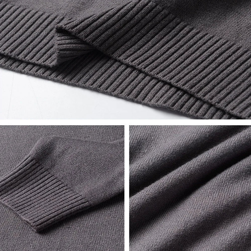 Men’s Fleece Turtleneck Sweater