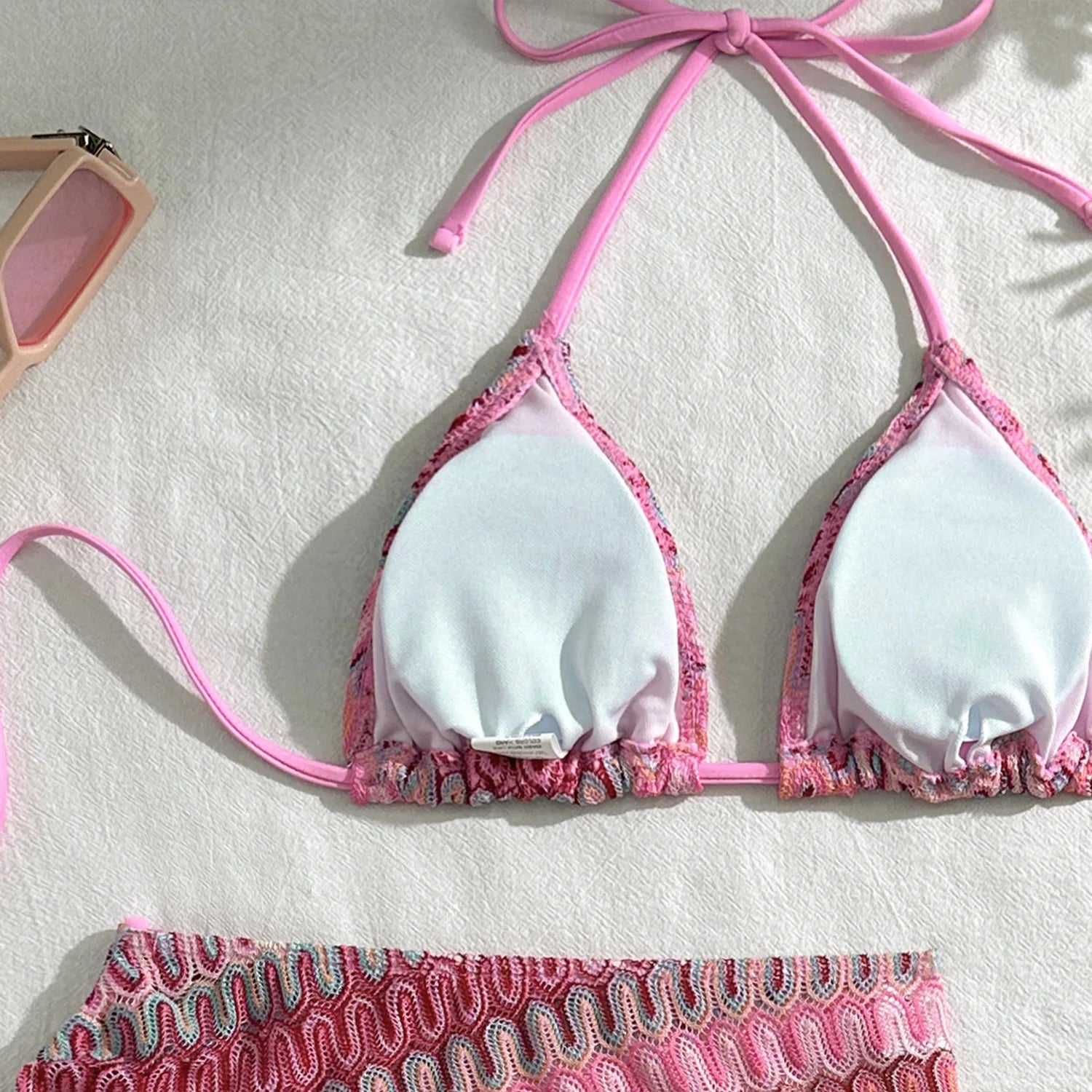 Three‑Piece Brazilian Bikini Set