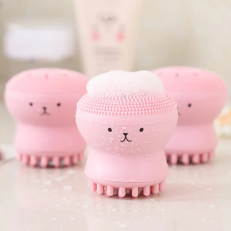 Manual Facial Scrubber • Skin‑Care Tool • Blackhead Remover • Gentle Daily Cleanser