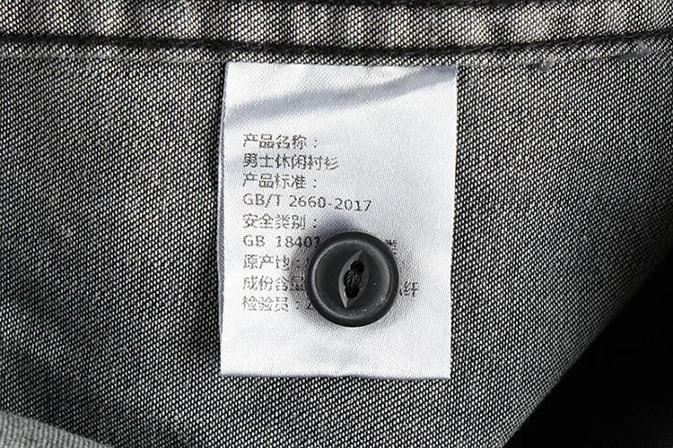 Heavy‑Washed Vintage Denim Shirt