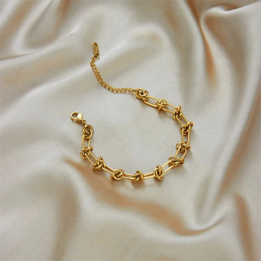 316L Stainless Steel Woman Bracelet New Style Gold Color Rust Proof Bracelets Women Stylish Girls Jewelry Drop Shipping